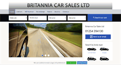 Desktop Screenshot of britanniacarsales.co.uk